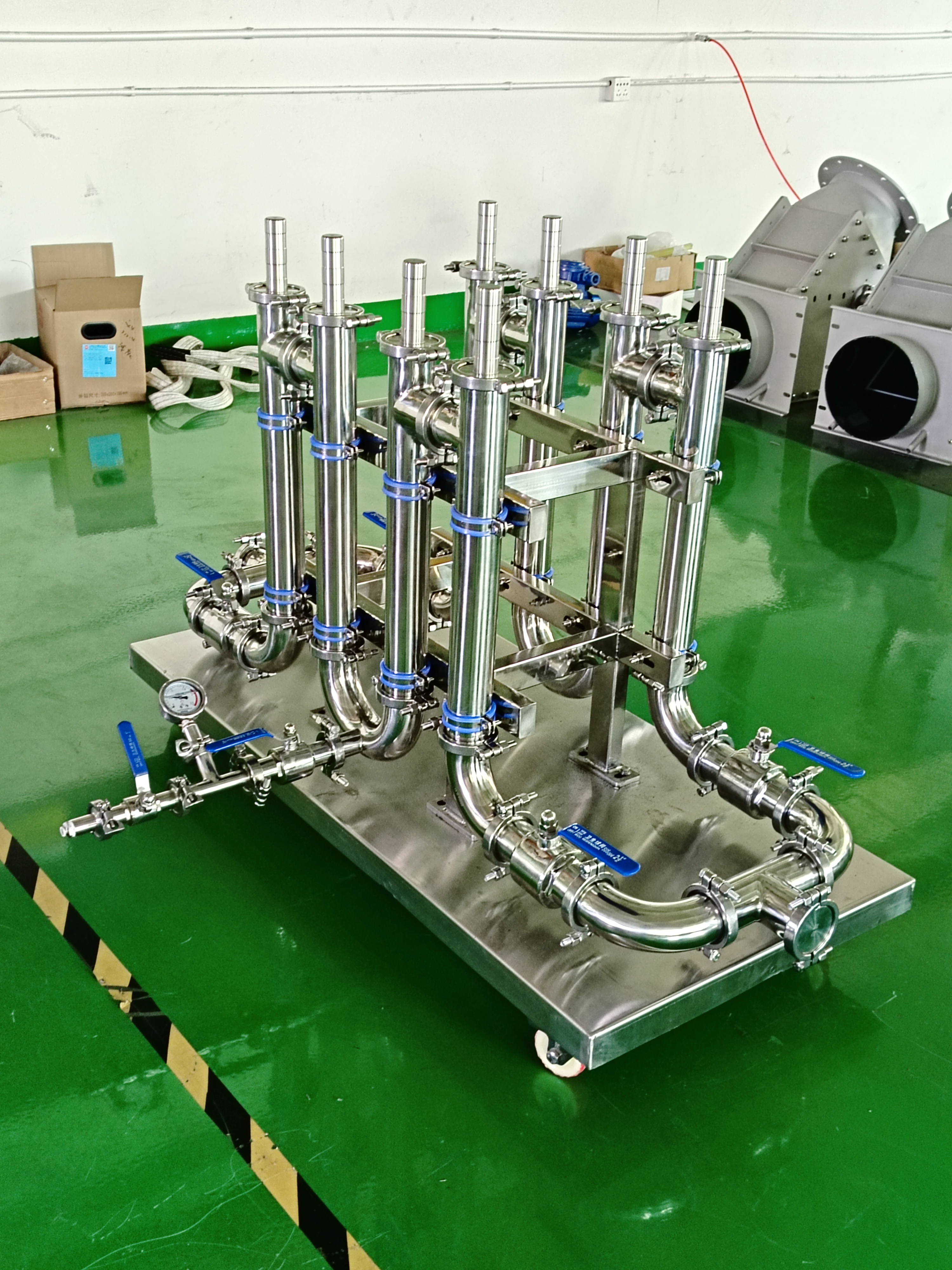 액체 카트는 어떻게 철분을 효율적으로 제거할 수 있습니까?